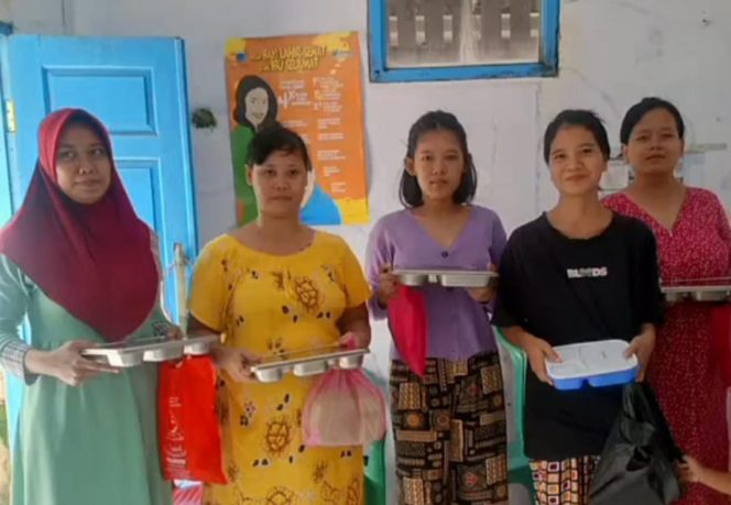 
					Ibu Hamil dan Menyusui di Pandeglang Senang Dapat Makan Bergizi: Menunya Enak dan Sehat (Ist)