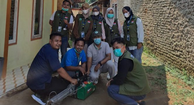 
					Aksi Mahasiswa KKN UNMA Banten (Dok/Mahasiswa)