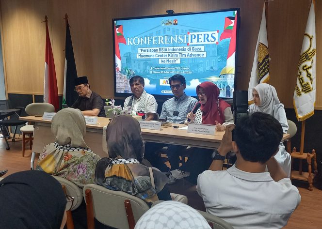 
					Maemuna Center Kirim Tim Awal Pembangunan RSIA Indonesia di Gaza Palestina. (Foto: Al Mujahid/Nusakata)