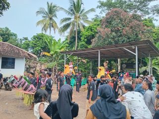 Seni Budaya Pencak Silat Tri Daya Loka Maung Pande. Senin, 11/8/2025 (Dok/nusakata.com)