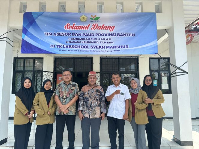 
					TK Lab School Syekh Manshur berhasil menyelenggarakan kegiatan visitasi akreditasi Pendidikan Anak Usia Dini (PAUD) Selasa, (5/8/2025). 