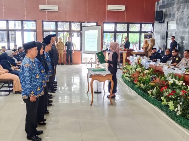 
					Nama Pejabat Administrator Dan Fungsional Yang Di Lantik Pemkab Lahat (Ist)