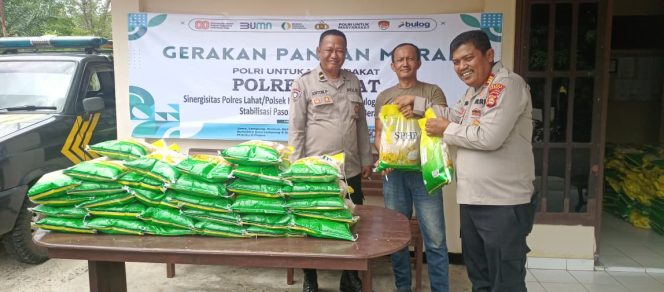 
					Polsek Kikim Timur Gelar Program Pangan Murah, Tekan Harga Beras untuk Warga (Ist)