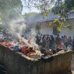 Potret Tumpukan Sampah di Kwadanan Menes Saat Meriahkan Perlombaan kegiatan (Dok/nusakata.com)