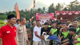 Dalam rangka memeriahkan HUT RI ke-80 di Desa Kaung Caang. Minggu, (17/8/2025).