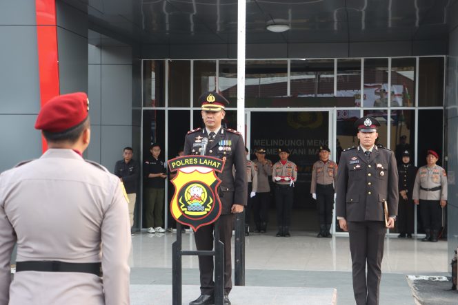 
					Polres Lahat Gelar Upacara Bendera Peringati Hari Kemerdekaan RI Ke-80 (Dok/Ist)