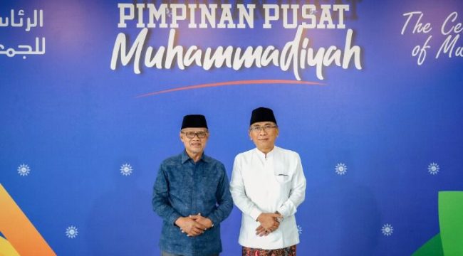 Photo: Silaturahmi Ketum PP Muhammadiyah dengan Ketua PBNU (dok: Ist).
