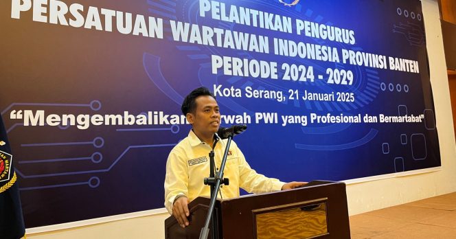 
					Pelaksana tugas (Plt) Ketua PWI Lebak, Nurabidin Ubaidillah (Foto : Ist)