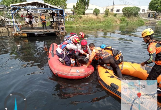 
					Petugas Perahu Eretan yang tenggelam akhirnya ditemukan dalam keadaan meninggal dunia, Jum'at 12 September 2025. (Ist)