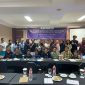 Aliansi Jurnalis Independen (AJI) Jakarta menggelar pelatihan keamanan fisik dan digital bagi Pers Mahasiswa, Jurnalisme Warga, hingga pekerja Homeless Media di Hotel Le Semar, Kota Serang, pada Sabtu (6/9/2025).
