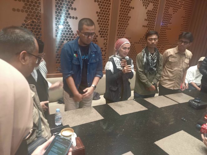 
					Dua aktivis Global Sumud Flotilla Asal Indonesia Kembali ke Tanah Air. (Ist)