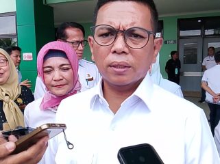 Gubernur Banten Dalam Kunjungan Kerjanya Tinjau RSUD Malingping, Komitmen Berikan Pelayanan. Foto Andra Soni tinjau Rumah Sakit Malingping. (Nusakata.com)