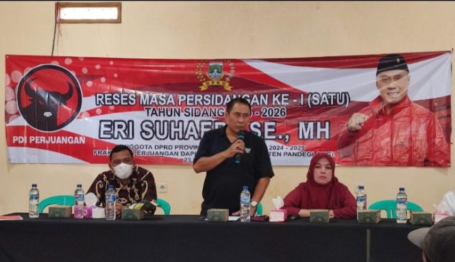 
					Eri Suhaeri Fokus Perjuangkan Pembangunan Jalan di Pandeglang. (Ist)