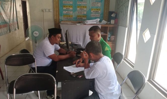 Berkas Penerimaan Perangkat Desa Sukamanah Kecamatan Kaduhejo Sudah Tersampaikan Ke Kecamatan. (Ist)