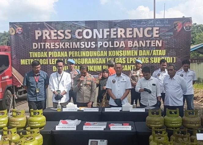 
					Pengusaha SPBE Diringkus Polda Banten. (Ist)