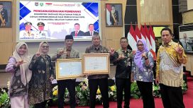 Disdukcapil Kabupaten Lahat Raih Top 3 Dan Top 6 Inovasi Pelayanan Publik Sumsel 2025.