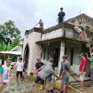 Semangat Gotong Royong Warga Kampung Cisonggom Berkobar, Sukses Bangun Musholah Secara Bertahap. (Foto/Nusakata.com)