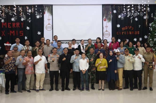 
					Silaturahmi Ke Gereja - Gereja Dalam Rangka Perayaan Malam Natal 2025. (Ist)