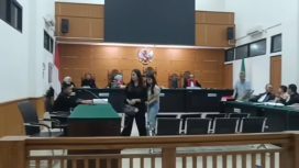 Dua Wanita Cantik Jadi Saksi Kasus Korupsi Sampah. (Ist)