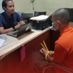 Kepolisian Polres Pandeglang Tangkap Seorang Ayah Hamili Putri Sendiri. Selasa, (9/12/2025). (Dok/Ist)
