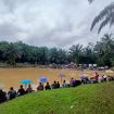 Festival Mancing dan Open Donasi Di Salah Satu Situ Kecamatan Cisata. (Nusakata.com)