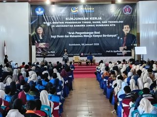 Kunjungan Wakil Menteri Pendidikan Tinggi Perkuat Arah Kebijakan Akademik Universitas Samawa. (Ist)