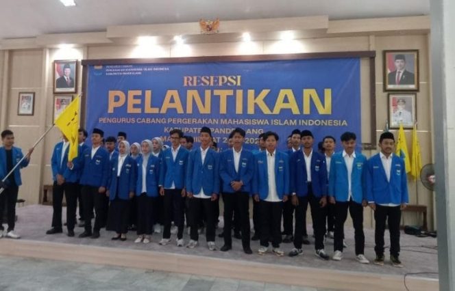
					Resepsi Plantikan Cabang PMII Pandeglang Digelar Dipendopo. (Ist)