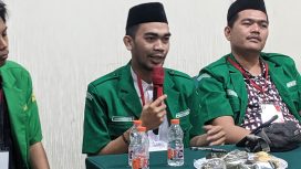 Wakil Ketua GP Ansor Pandeglang Mahmudin, kecam keras terhadap wacana anggaran makan dan minum (mamin) di lingkungan DPRD dan Sekretariat Daerah Kabupaten Pandeglang yang disebut mencapai Rp8,4 miliar. Dok (Ist).