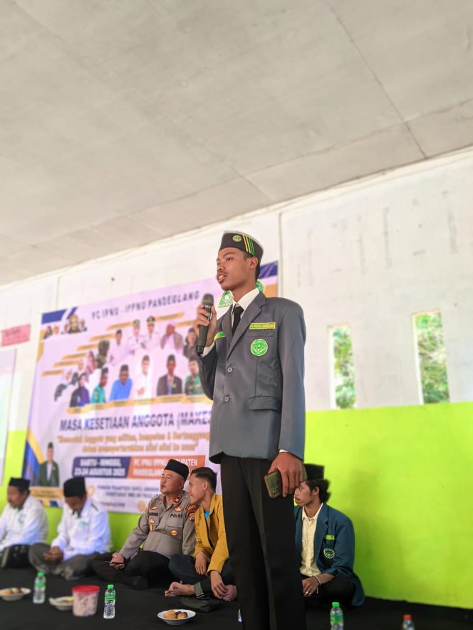 
					Foto. Uci, Ketua PC IPNU Kabupaten Pandeglang, (Ist).