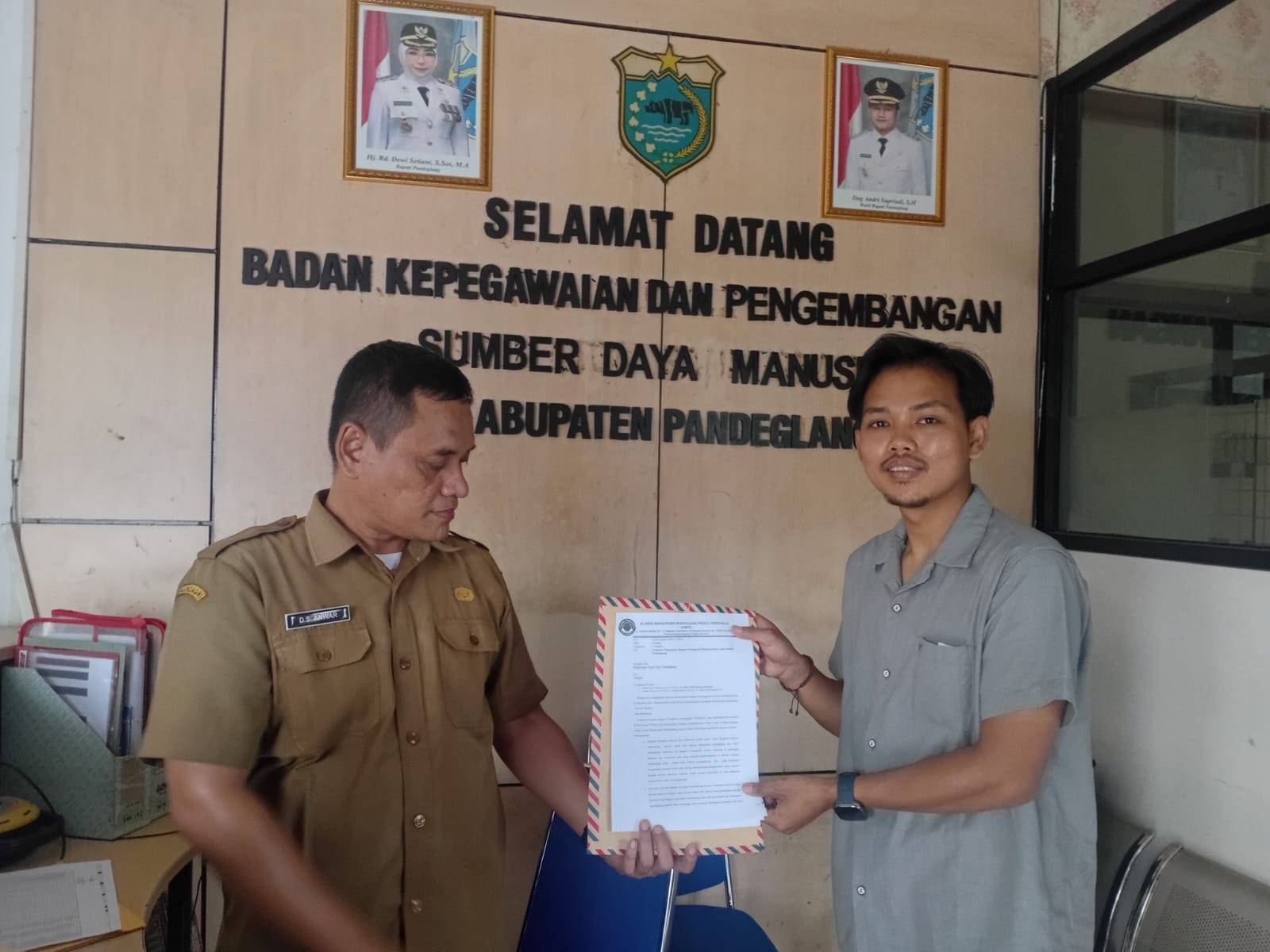 Desak Kejari & BKPSDM Pandeglang Dugaan Kasus Pornografi Dan Pelanggaran Kode Etik Video Asusila
