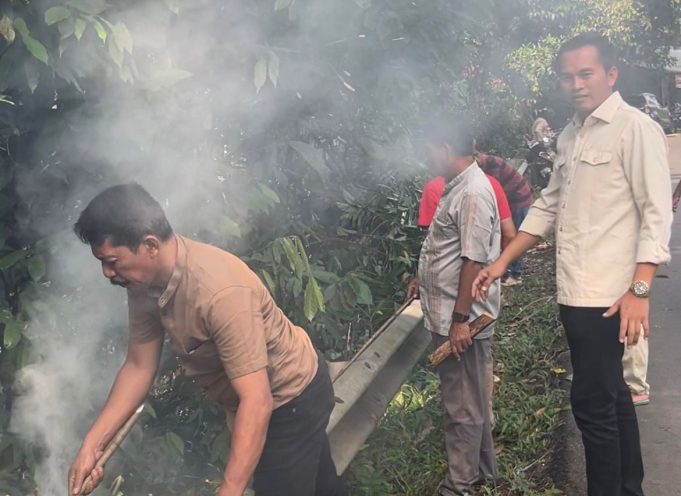 Kades Sodong Tegaskan Perang Melawan Sampah, Warga yang Laporkan Pelaku Akan Diberi Reward