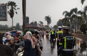Samsat Pandeglang Sasar Penunggak Pajak, Puluhan Kendaraan Terjaring Razia